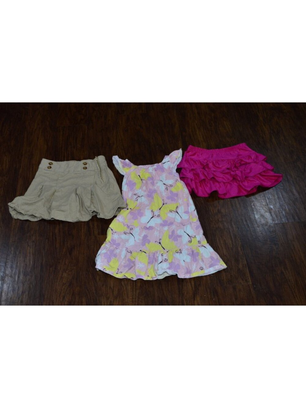 Girls Size 7/8 Clothing Lot Dress Skirt Y2K Summer Casual Playwear Sporty Chic